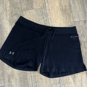 Under Armour Black Athletic Shorts Lightweight Performance NEW Size Large